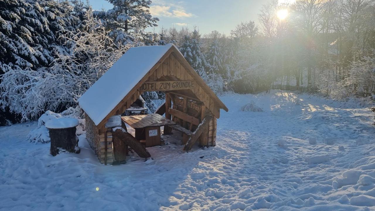 Hotel Zum Gruendle Oberhof  Kültér fotó